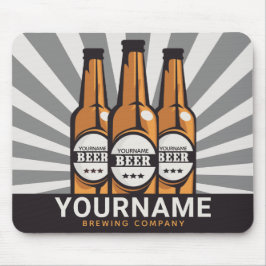 Personlig Beer Flaska Craft Brewing Company Musmatta