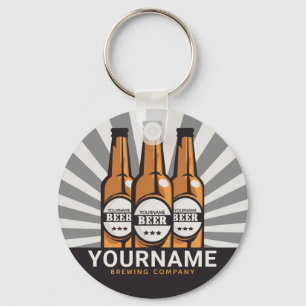 Personlig Beer Flaska Craft Brewing Company  Nyckelring