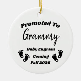 Personlig befordrad till Grandparent Ornament