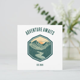 Personlig BergsÄventyr Retro Utomhus