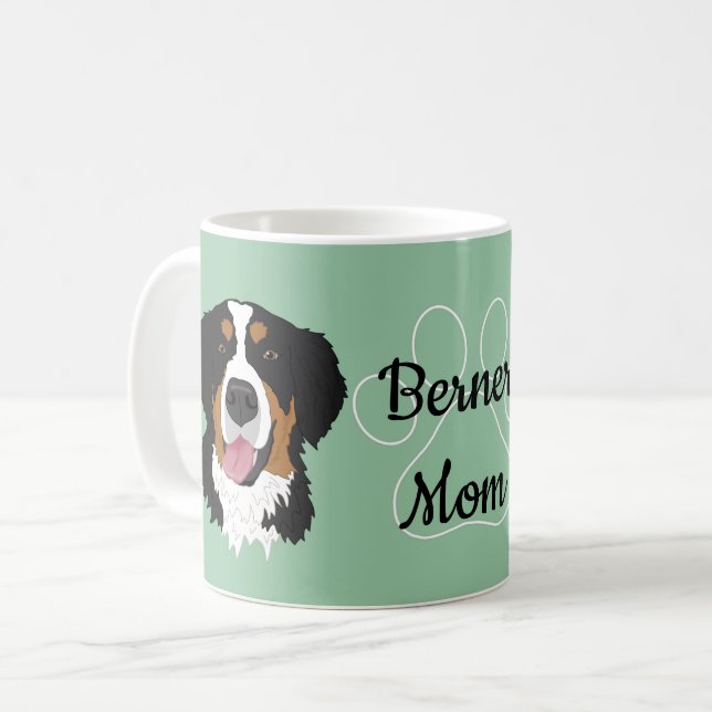 Personlig Berner Pappa/Mamma Kaffemugg (Framsida vänster)