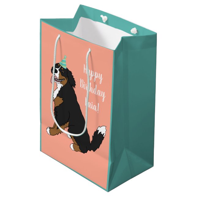 Personlig Bernese Mountain Hund   (Framsidan Vinklad)