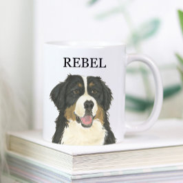 Personlig Bernese Mountain Hund Kaffemugg