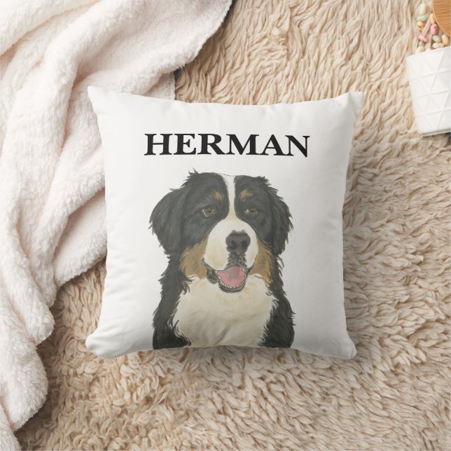 Personlig Bernese Mountain Hund Kudde (Filt)