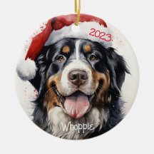 Personlig Bernese Mountain Hund Ornament