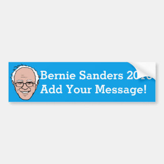 PERSONLIG Bernie Sanders Tecknad Ansikte Bildekal