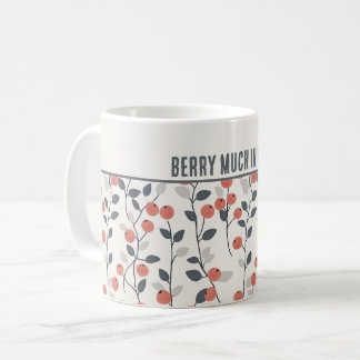 Personlig "Berry Müch in Kärlek" Scandinavian Kaffemugg