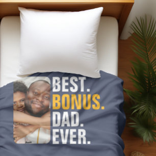 Personlig Best Bonus Pappa Aldrig Stepfather Fleecefilt