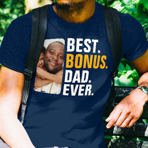 Personlig Best Bonus Pappa Aldrig Stepfather T Shirt