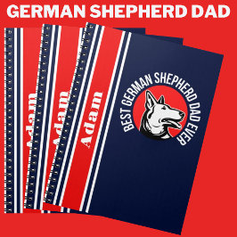 Personlig Best German Shepherd Pappa någonsin Anteckningsbok