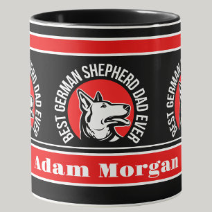 Personlig Best German Shepherd Pappa någonsin Mugg