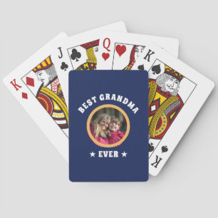 Personlig Best Grandma All Anpassningsbar Family P Casinokort