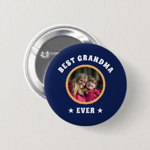 Personlig Best Grandma All Anpassningsbar Family P Knapp