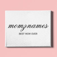 Personlig Best Mamma någonsin Calligraphy Namn