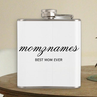 Personlig Best Mamma någonsin Calligraphy Namn Fickplunta
