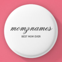 Personlig Best Mamma någonsin Calligraphy Namn