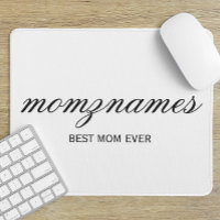 Personlig Best Mamma någonsin Calligraphy Namn