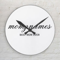 Personlig Best Mamma någonsin Calligraphy Namn