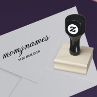 Personlig Best Mamma någonsin Calligraphy Namn
