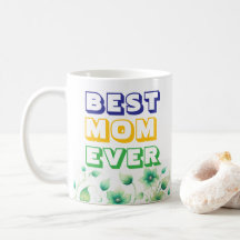 Personlig Best Mamma någonsin designat kaffe Mugg
