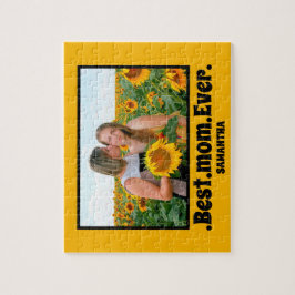 Personlig Best Mamma någonsin Mors dag Photo Pussel