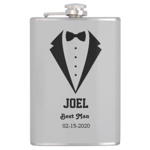 Personlig Best Man Gift Fickplunta
