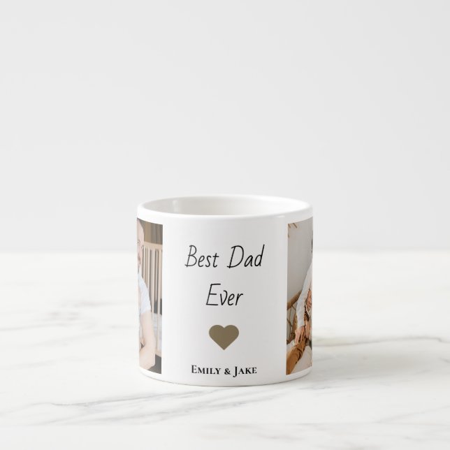 Personlig Best Pappa någonsin Espresso Mugg Kids N Espressomugg (Framsidan)