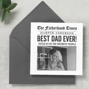 Personlig Best Pappa någonsin, nyhetsfoto