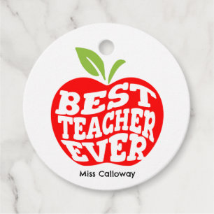 Personlig Best Teacher någonsin Gåvor Etiketter