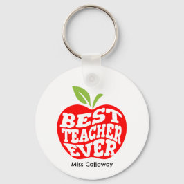 Personlig Best Teacher någonsin Nyckelring