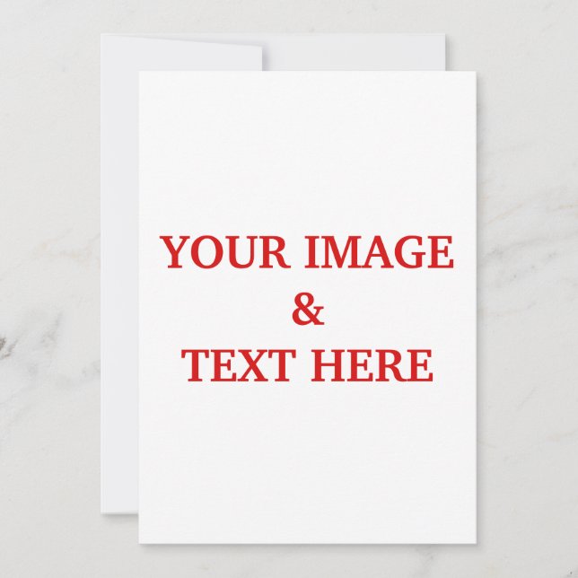 Personlig Beställning Av Din Egen Foto Inbjudningar (Framsida)