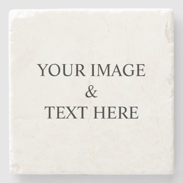 Personlig Beställning med Egen Foto & Text Stenunderlägg (Framsidan)