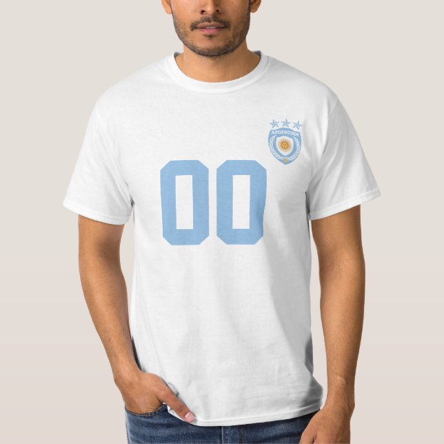 Personlig & beställnings- Argentina sport Jersey Tröja (Framsida)