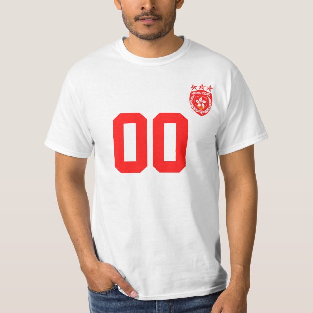 Personlig & beställnings- Hong Kong sport Jersey T-shirt (Framsida)
