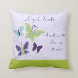 Personlig Bevackra Butterflies Pillow Keepsak Kudde