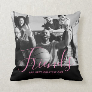 Personlig BFF Gift Friends Photo Kudde