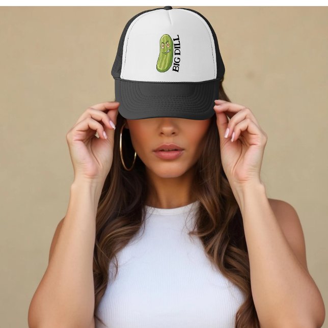 Personlig Big Dill Grönt Pickle Funny Keps (Skapare uppladdad)