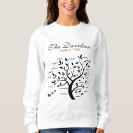 Personlig Big Family Träd (20 namn) T Shirt