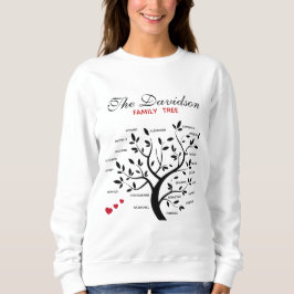 Personlig Big Family Träd (20 namn) T Shirt