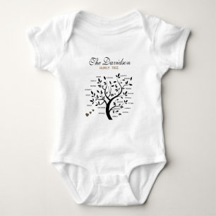 Personlig Big Family Träd (20 namn) T Shirt