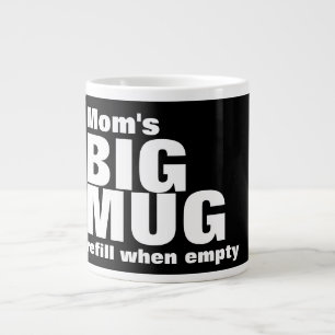 Personlig Big Mugg med Namn och text Jumbo Mugg
