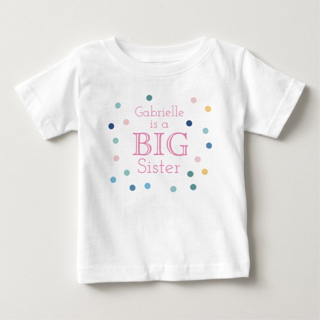 PERSONLIG BIG SISTER t-shirt (Framsida)
