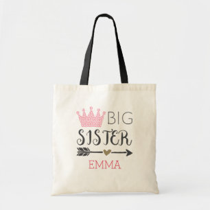 Personlig Big Sister Tygkasse