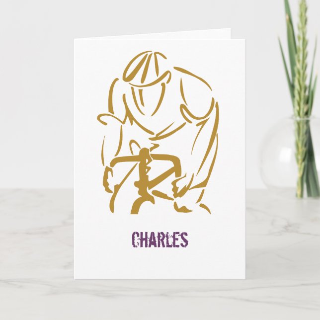 Personlig Bike Note-kort Anteckningskort (Framsida)