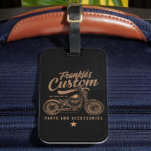 Personlig Biker Anpassningsbar Bobber Motorcle Gar