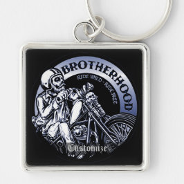 Personlig Biker Brother Nyckelring