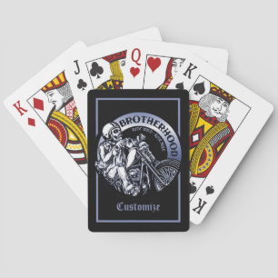 Personlig Biker Brotherree Casinokort