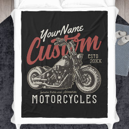 Personlig Biker för motorcykelns  för stöldgods Fleecefilt