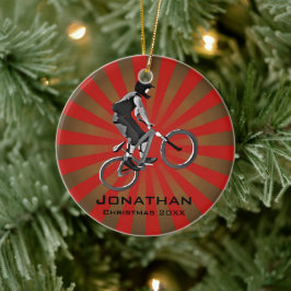 Personlig Biking Ornament