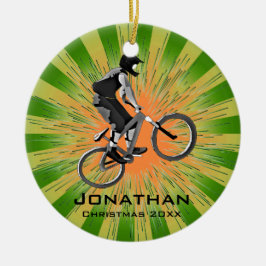 Personlig Biking Ornament